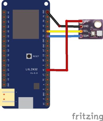 ESP32 and GY-21P data to Thingspeak example - ESP32 Learning